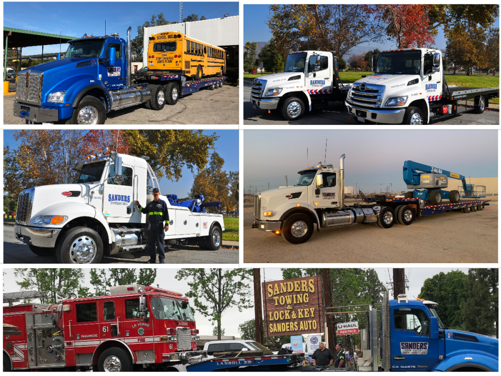 to Sanders Towing, Inc. Sanders Towing